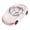 Light Pink, variant on Hamster Rolling Sports Car Small Pet Toy Car Exercise Wheel, Silent Fitness Wheel Toy Vehicle for Small Hamster Running Funny Transparent for Hamsters, Ferrets & Animals 29.5x16.5x12cm.