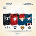 thumbnail image 2 of Amscan Marvel Avengers Customizable Kraft Favor Bags Kit, 16 Count, 2 of 6