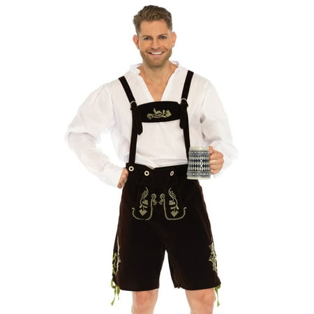Leg Avenue Mens 3 PC Lederhosen Halloween Costume