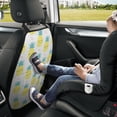 thumbnail image 5 of Cute Shy Pineapple Mats Back Seat Protectors, Car Seat Protector Vehicle Organizers Waterproof Cover Back Seat Cover for Kids with 3 Storage Pockets 2 Pack, 5 of 5