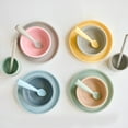 thumbnail image 2 of MinikOiOi BASICS - Bowl - Mellow Yellow 100% Food Grade Silicone Bowls, BPA Free - 6m+ Unisex - Infant, 2 of 7