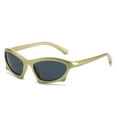 thumbnail image 5 of Retro Driving Punk Irregular Sports Sun Glasses Sunglasses Goggles Shades C4, 5 of 8