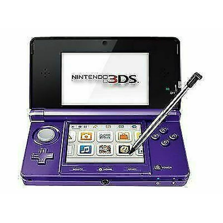 Restored Nintendo 3DS Portable Gaming Console Purple (Refurbished)