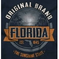thumbnail image 2 of Florida FL Beach Trip Souvenir Men's Graphic T Shirt Tees Brisco Brands X, 2 of 4