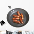 thumbnail image 1 of Sausages Frying Pan Wall Decal by Wallmonkeys Peel and Stick Graphic (36 in W x 33 in H) WM96116, 1 of 4