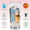thumbnail image 2 of Sister Tumbler Cup With Straw and Lid, 20oz Stainless Steel Tumbler, Best Sister Birthday/Christmas Gifts from Sister Coffee Mug Cup, 2 of 6