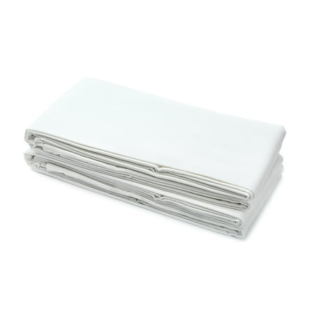 Fitted Sheet (single), American Hotel Registry, Signature Collection, Full XL, White, 54 in x 80 in x 12