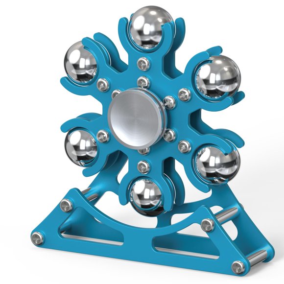 Noria metálica Fidget Spinner Comerda de 2,5 pulgadas y 110 g