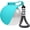 blue, variant on Dog Water Bottle Portable Stainless Steel Travel Bottle, 2 in 1 Dog Water Bottle with Foldable Silicone Bowl for Walking Hiking