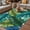 Green, variant on Outdoor Rug for Patio 4'x6',Tropical Banana Leaf Non-Slip Area Rugs Washable Carpet Indoor Rug,Classic Summer Green Blue Plants Non-shedding Floor Mats for Porch Living Room Deck