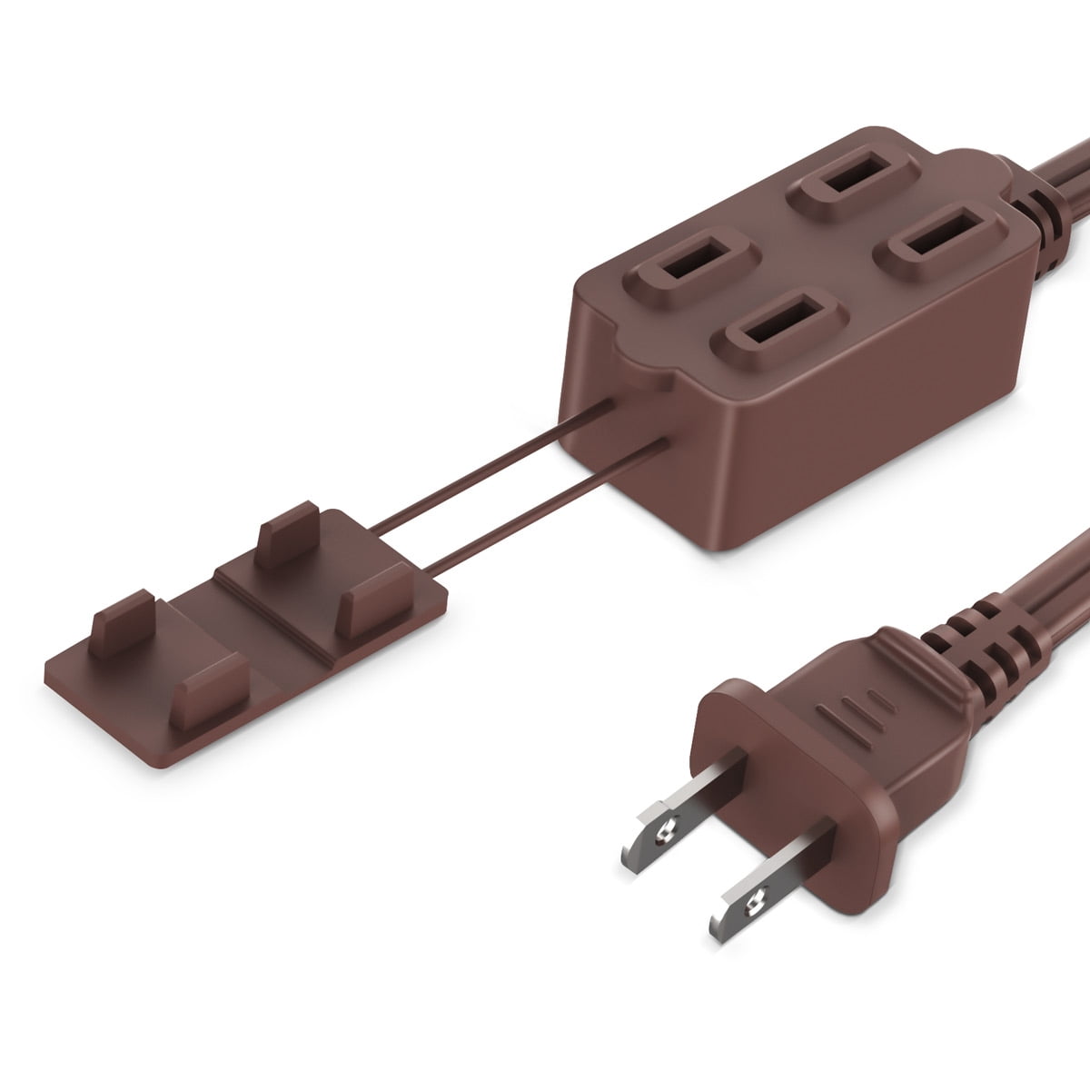 Grip Tight Tools® 6 FT Household Extension Cord, 16-2 SPT, Brown