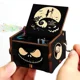 thumbnail image 1 of Manivela de mano de madera tallada antigua, caja de música de feliz Halloween, decoración de feliz Halloween, regalo de cumpleaños de Navidad, 1 of 4
