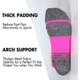 thumbnail image 3 of Tsoduce Women's Cozy Running Compression Socks, Multicolor (5 Piece), 3 of 5