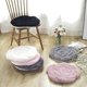 thumbnail image 2 of (gris)45x45cm Coussin Rond De Coussin De Chaise D'tudiant En Peluche Paissi, 2 of 5