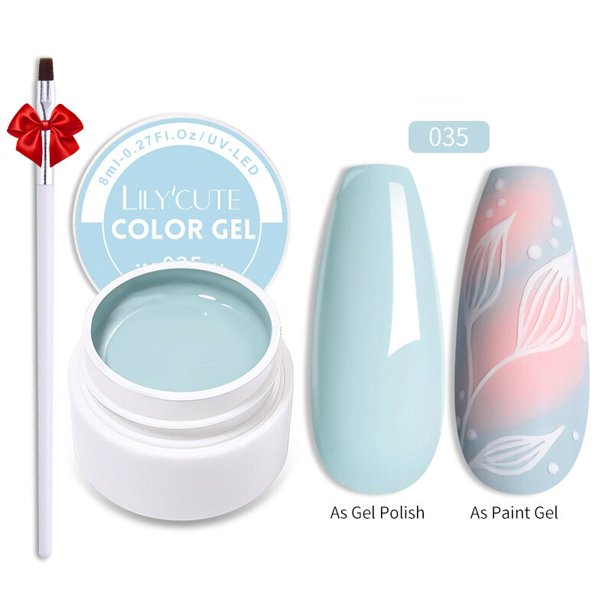 LILYCUTE 1 caja de Gel de extensión de uñas rosa blanco transparente para refuerzo de estructura de uñas barniz de espesor de arte de uñas mejorado Gel duro Tan Jianjun unisex