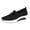 Black -BS71, variant on Orthopedic Shoes for Women, Women Wide Width Breathable Walking Comfortable Slip on Sneakers, Comfortable Lightweight Arch Support Slip on Shoes, Orthopedic Breathable Non Slip Shoe