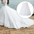 thumbnail image 3 of Enagua de crinolina nupcial Enagua de media Vestido de novia Enagua de de novia perfecl Enaguas Crinolina, 3 of 7