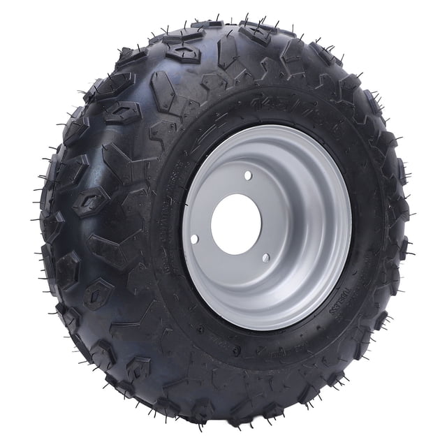 Neumático ATV, empuñadura mejorada de 3 pernos Patrón de la Banda de Rodura Perdurable 145/70-6 Neumlico de 6 Pulgadas para Carrito de