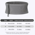 thumbnail image 6 of hengsof Multifunctional Knit Breathable Concealed Waist Bag - Adjustable Running Belt, Universal Running Waist Pack with Large Capacity, Running Waist Packs for Women Men Outdoor Activities, 6 of 6