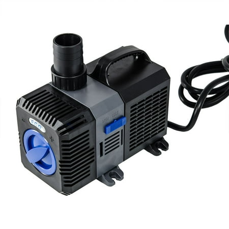 iMeshbean 1375 GPH Aquarium Pond Pump Adjustable Submersible Inline Fountain Waterfall Koi