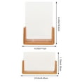thumbnail image 2 of FRCOLOR Cadre Photo de Table 2 Pcs Cadre Photo en Forme de U Chic Support Photo de Bureau Exquis Cadre Photo de Table, 6.46"X4.33"X1.89 Pouces, 2 of 4
