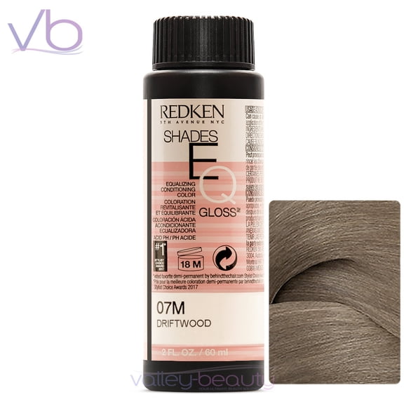 Redken Shades EQ Demi-Permanent Equalizing Conditioning Color Gloss, Ammonia-Free (07M (7M) - Driftwood)