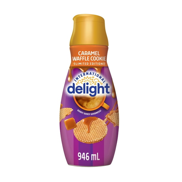 International Delight, Caramel Waffle Cookie Coffee Creamer, Limited