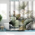 thumbnail image 1 of Cqxid Shower Curtain Under $15 Bathroom Shower Curtain Abstract Plant Flower Color Shower Curtain Bathroom Partition Curtain Waterproof Polyester Cloth Door Curtain, 1 of 6