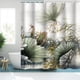 thumbnail image 2 of Cortina De Ducha Para Baño Con Estampado Abstracto De Plantas Y Flores, Cortina De Poliéster Impermeable Para Separar El Baño, Cortina De Puerta, 2 of 6