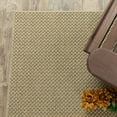 thumbnail image 4 of Style Haven  Veranda Tonal Woven Basket Weave Indoor-Outdoor Rug Light Brown 2'3" x 7'6" Runner 8' Runner Runner, Outdoor, Indoor Entryway, Bathroom,, 4 of 5