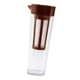 thumbnail image 1 of Jarra de agua Jarra de agua Tanque de agua fría y caliente Refrigerador Tetera Sin Capacidad de 1.1L Bebida Jarra de agua para cócteles de leche marrón Sunnimix tetera grande, 1 of 6