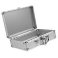 thumbnail image 2 of Aluminum Alloy Briefcase Strong Hard Container Case Makeup Tools Storage Briefcase, 2 of 8