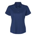 thumbnail image 4 of Paragon Women's Saratoga Performance Mini Mesh Polo, 100% Polyester Tee 4-Button Placket Shirts, Navy, 3XL, 4 of 4