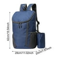 thumbnail image 6 of Hiking Backpack for Women Men Women Men Packable Foldable Lightweight Travel Camping Daypack Blue, 6 of 6