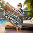 thumbnail image 3 of 60x30IN Christian Beach Towel, Rustic Bible Verse Farmhouse Microfiber Beach Towels Oversized, Religious Bible Verse Quick Dry Travel Sand Free Beach Towel Decor for Bathroom Swimming Pool, 3 of 7