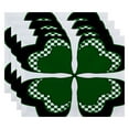 thumbnail image 3 of Simply Daisy 18" x 14" 4 Leaf Clover Holiday Floral Print Placemat, Set of 4, 3 of 3