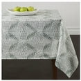 thumbnail image 2 of Rectangle Tablecloth Sage Green White Leaf Design 60 x 102 Benson Mills, 2 of 6