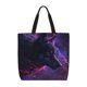 thumbnail image 1 of Balery Galactic Wolf Stare Bolsa de Mano para Mujeres con Cremallera, Bolsa de Gimnasio con Compartimentos, Bolsa para Laptop, Bolsa para Trabajo, 1 of 7