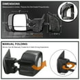 thumbnail image 4 of Spec-D Tuning Power Heated Towing Mirrors w/ LED Signal, Blind Spot Sensor, Memory Function Compatible with 2016-2022 Nissan Titan, Left + Right Pair, 4 of 7
