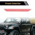 thumbnail image 3 of Unique Bargains 1 Pc Passenger Side Interior Seat Handle Trim for Jeep Wrangler JL JLU 18-24 Front Passenger Seat Handle Inner Trim Cover ABS Pink, 3 of 6