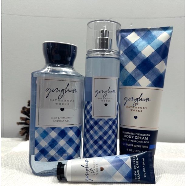 Bath & Body Works Ginger Gift Set (Body Cream 8 oz, Shower Gel 10 fl oz