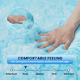 thumbnail image 2 of VCCOEM 2 Inch Gel-Infused Memory Foam Mattress Topper Queen Size Plush Cooling Topper for Pressure Relief & Body Support CertiPUR-US Certified, 2 of 8