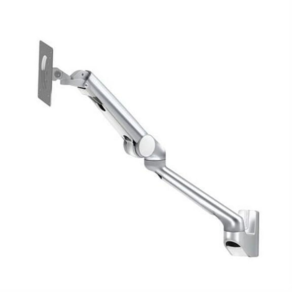 Ergotron 45-437-026 MX Mini Wall Mounting Arm for 24" Monitor, Polished Aluminum