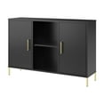 thumbnail image 5 of Bush Furniture Soho Accent Cabinet with Doors in Black, 5 of 11