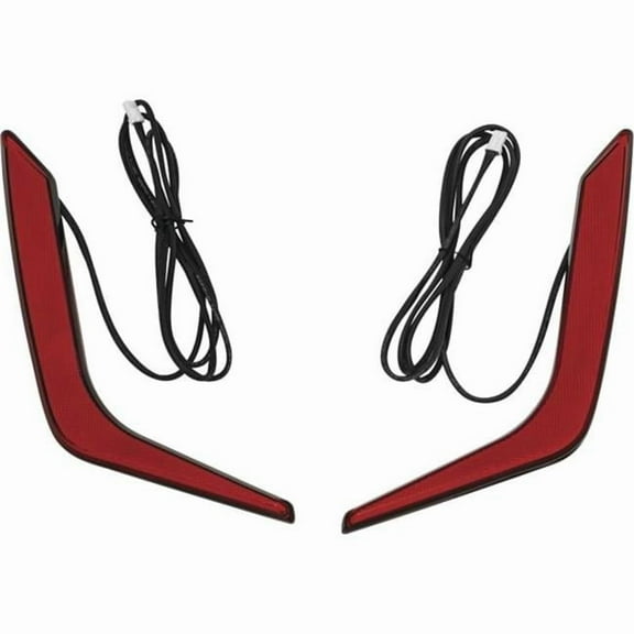 Kuryakyn 3262 Omni L.E.D. Rear Saddlebag Accents for '18-'20 Gold Wing