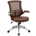 thumbnail image 2 of Modway Attainment Mesh Office Chair, Adjustable from 18 to 22 Inches, Tan, 2 of 10
