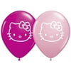 Hello Kitty Face Small Latex Balloons (10ct)