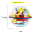 thumbnail image 3 of Casse-Tête 3D Labyrinthe Magique Balle 299 Niveaux Perplexe Intellect Magique Balle en Marbre, 3 of 6