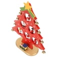 thumbnail image 4 of Decoración de madera para árbol de Navidad de escritorio, árbol de Navidad de madera, decoración navideña de madera para escritorio, árbol de Navidad de madera, decoración de mesa, máxima comodidad, 4 of 8