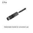 thumbnail image 3 of 2uds Cuero Hueco Punzón Hexagonal Vástago para Taladros, 11mm Diámetro Agujero Punzón para Grueso Tejidos Cuero Artesanía Trabajo, 3 of 4